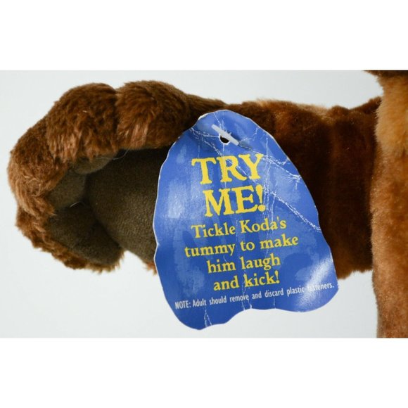 Disney Hasbro Brother Bear Tumble N Laugh Koda 13" Talking Plush Interactive Toy - Picture 7 of 12